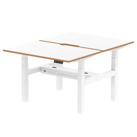 Oslo Air Back-to-Back Height Adjustable Bench Desk