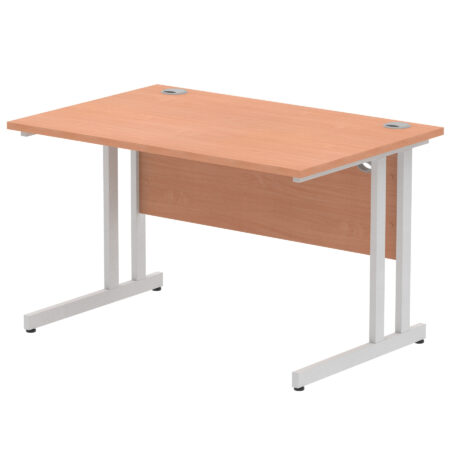 Impulse 1200mm Straight Desk Cantilever Leg