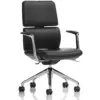 Black Bonded Leather