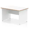 White/Natural Wood