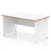 White/Natural Wood