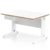 White/Natural Wood
