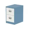 Pastel Blue And Satin White