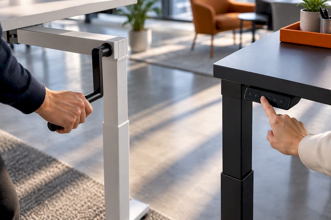 5 Procurement Checks Office Managers Need for Crank vs Electric Desks