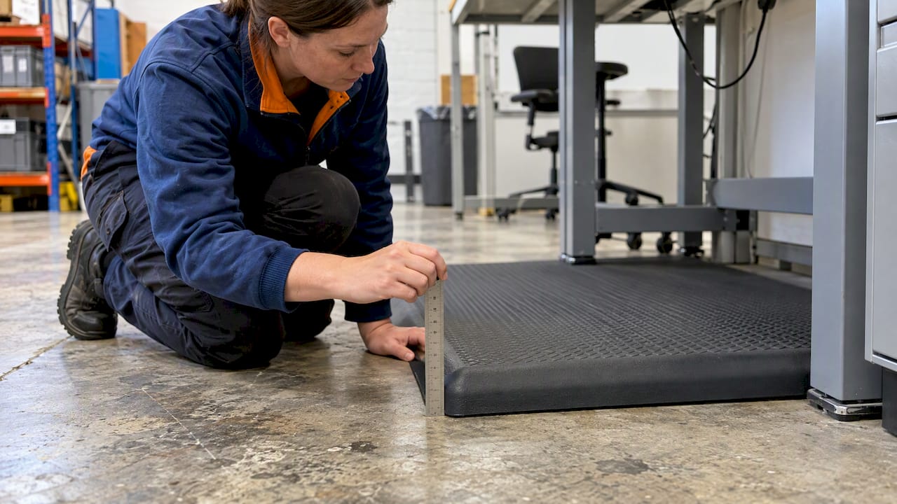 Anti Fatigue Mat Thickness: 4 Task Based Ranges Backed by HSE