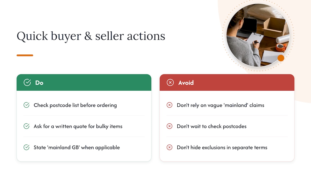 A brief takeaway for buyers and sellers — overview diagram